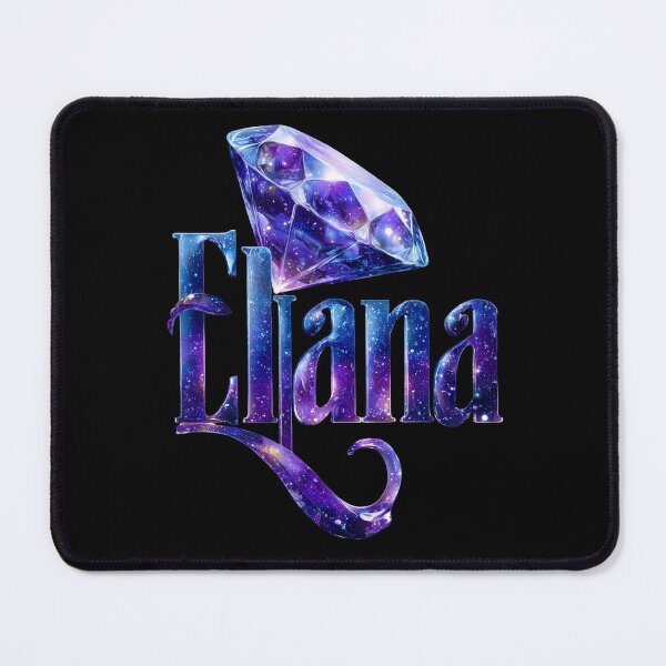 Item preview, Eliana – Deep Sapphire & Galaxy Crystal Name Art designed and sold by VisionaryVeils.