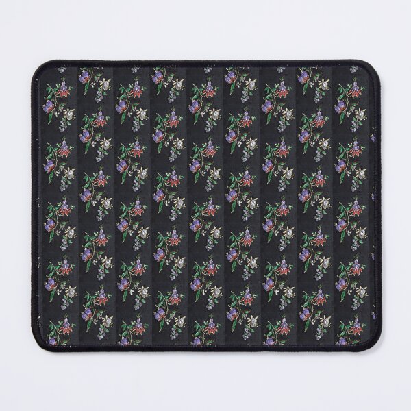 Item preview, Midnight Garden Embroidery – Victorian Bloom - Offset Grid Option designed and sold by WheelieGdArt.