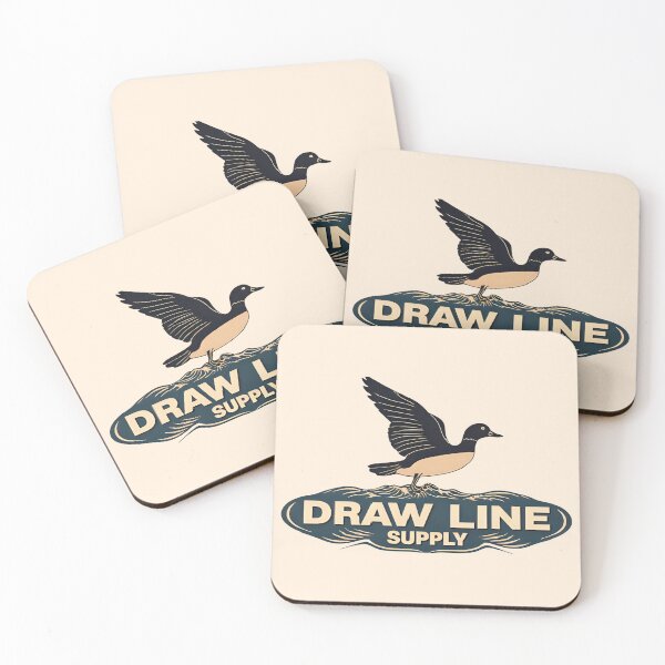 Item preview, Landing Crest – Long-tailed Duck by Draw Line Supply designed and sold by Draw Line Supply .