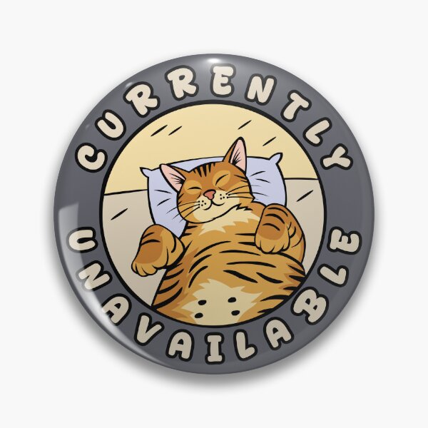 Item preview, Currently Unavailable – Lazy Cat Cartoon Design designed and sold by fishdesigns.