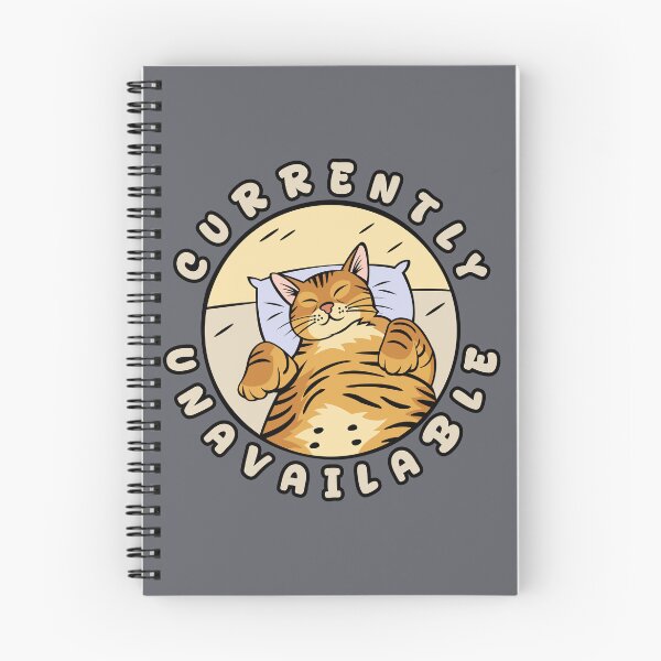 Item preview, Currently Unavailable – Lazy Cat Cartoon Design designed and sold by fishdesigns.