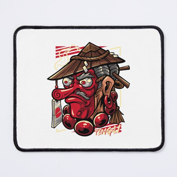 Item preview, Red Demon Big-Nosed Mask Eastern Mythology designed and sold by Joncasmiart.