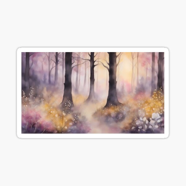 Aperçu de l'œuvre Matinée magique et brumeuse créée et vendue par BookCovered.