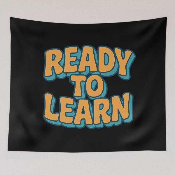 Item preview, Ready to Learn – Bold Retro Y2K School Vibes Typography designed and sold by ArcadiaSilence.