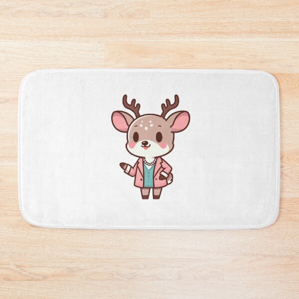 Item preview, Elegant Cartoon Deer Wedding Planner in Blazer and Pearls – Bold Animal Art designed and sold by Confuzz1ed.