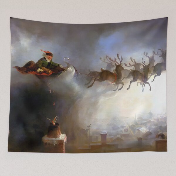 Item preview, William Holbrook Beard - Santa Claus designed and sold by Jon-Baran.