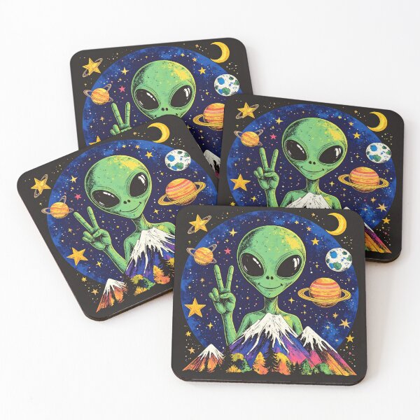 Item preview, Alien Peace Sign designed and sold by akunis-.