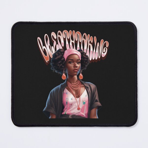 Item preview, BREATHTAKING BEAUTICAL AFRICAN AMERICAN WOMAN designed and sold by PrintDesignsLLC.