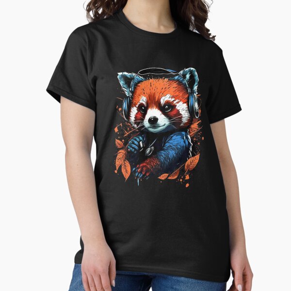 Item preview, Red Panda Bear music lover, music and cuddles designed and sold by pasdem.