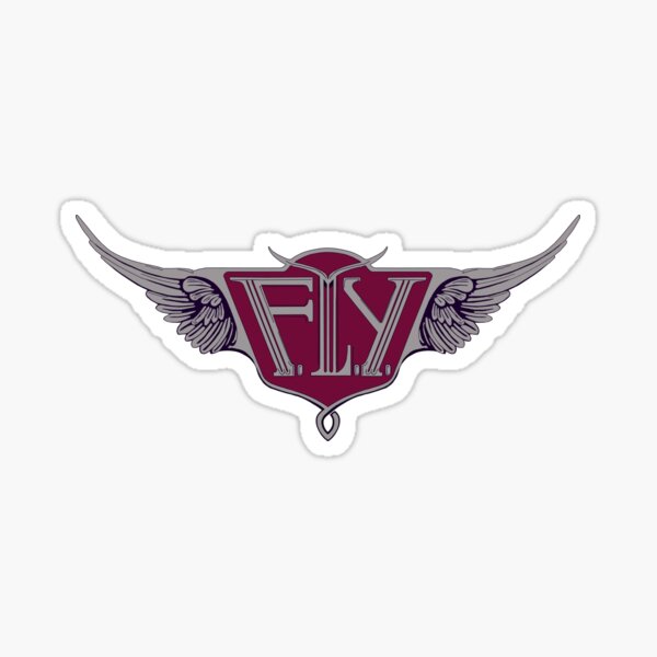 Item preview, F.L.Y. roller coaster logo designed and sold by FoolishDreamers.