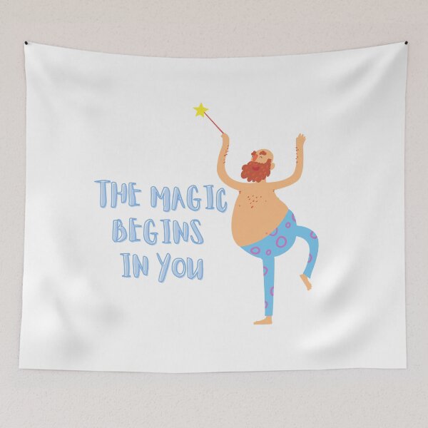 Item preview, The magic begins in you designed and sold by Tiny Joys Store.