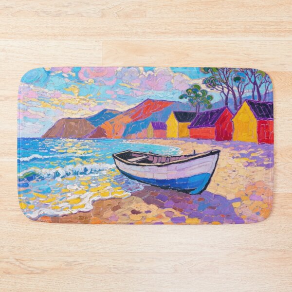 Item preview,  salcombe estuary from south sands beach（watercolour + AI） designed and sold by artsmeow.