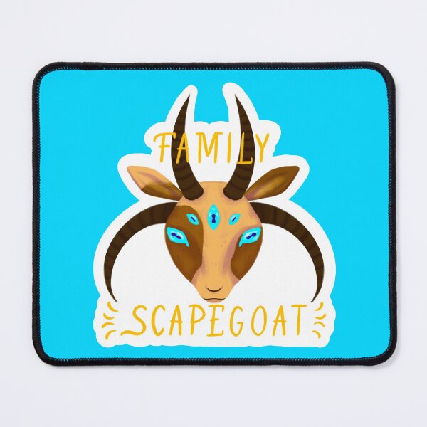 Item preview, Family Scapegoat – Horned, Eyed, and Unbothered designed and sold by OopsieWeArted.
