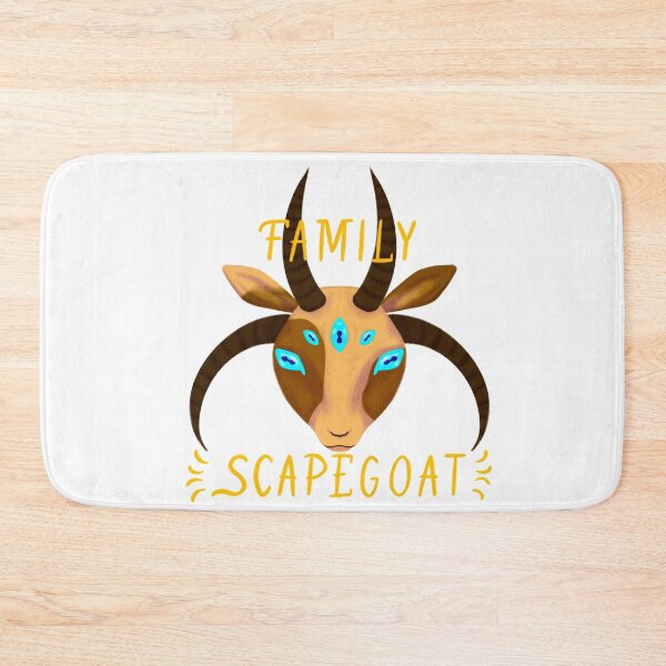 Item preview, Family Scapegoat – Horned, Eyed, and Unbothered designed and sold by OopsieWeArted.