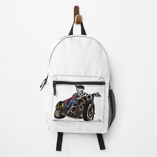 Item preview, Skeleton on a wild motorcycle. designed and sold by Joncasmiart.
