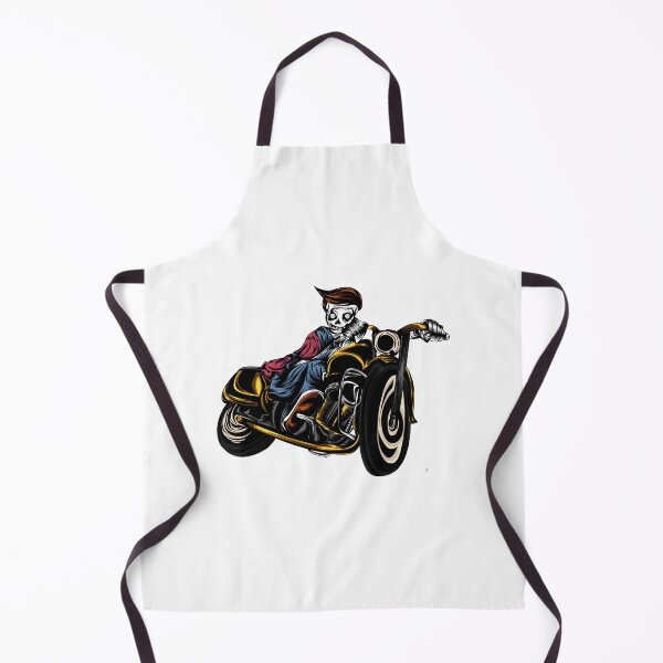 Item preview, Skeleton on a wild motorcycle. designed and sold by Joncasmiart.