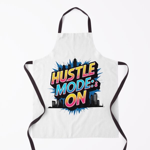 Item preview, A motivational or quirky phrase: 'Hustle Mode: ON' designed and sold by CatchyWords.