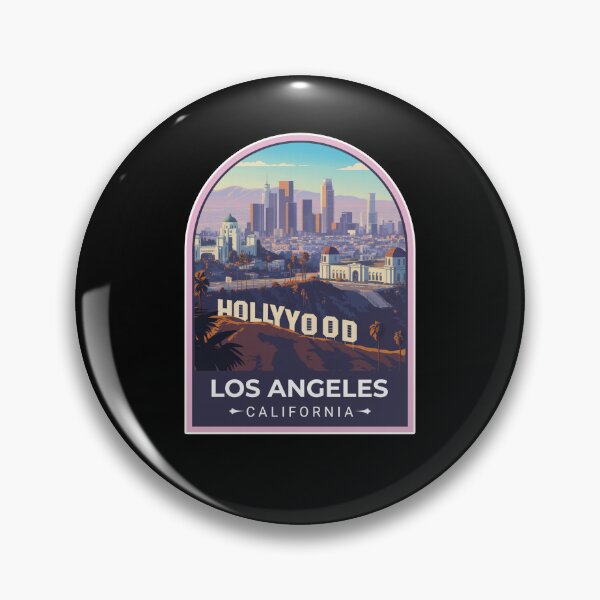 Item preview, los angeles california sticker designed and sold by TulipaGraphics.
