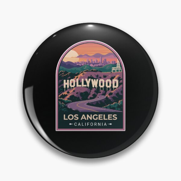 Item preview, Los Angeles California Sticker designed and sold by TulipaGraphics.