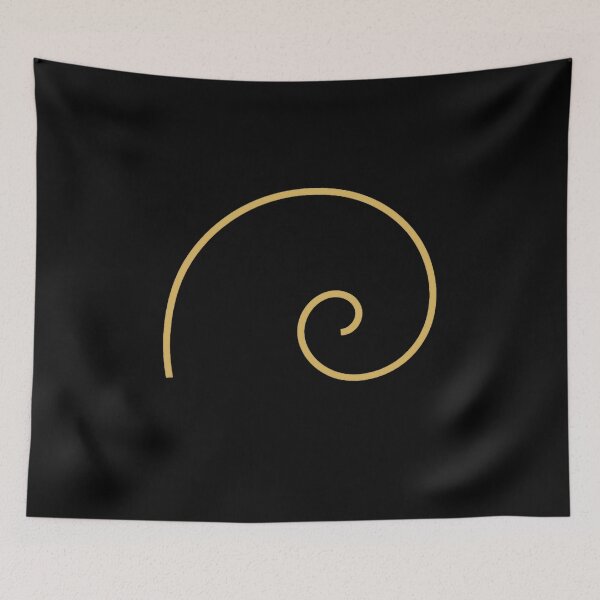 Item preview, Golden Spiral – Minimalist Geometric Elegance designed and sold by ArcadiaSilence.