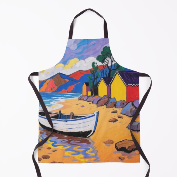 Item preview,  salcombe estuary from south sands beach4（watercolour + AI） designed and sold by artsmeow.