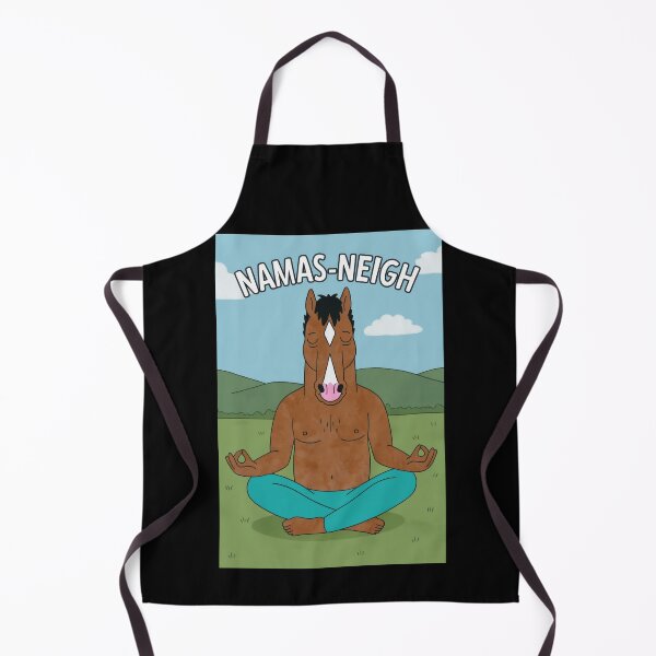 Artikelvorschau, Namas-Neigh – Lustiges, meditierendes Pferde-Yoga-Design, inspiriert von BoJack entworfen und verkauft von Enea Kelo.
