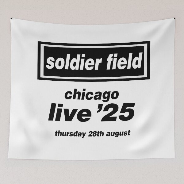 Item preview, Oasis live '25 tour - Soldier Field Stadium, Chicago  designed and sold by TREVORSNEWEST.