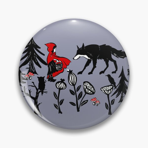 Item preview, little red riding hood and the wolf designed and sold by kobyakov.