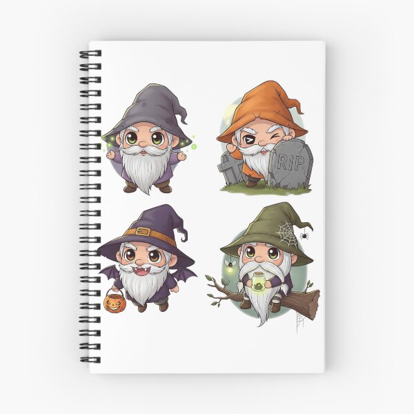 Item preview, Halloween Gnome | Whimsically Spooky and Festively Folkloric Graphic designed and sold by Tw1nsAIArt.