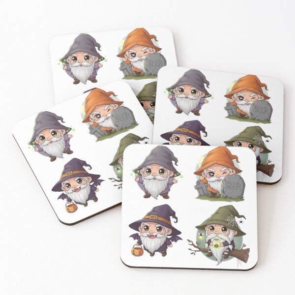 Item preview, Halloween Gnome | Whimsically Spooky and Festively Folkloric Graphic designed and sold by Tw1nsAIArt.