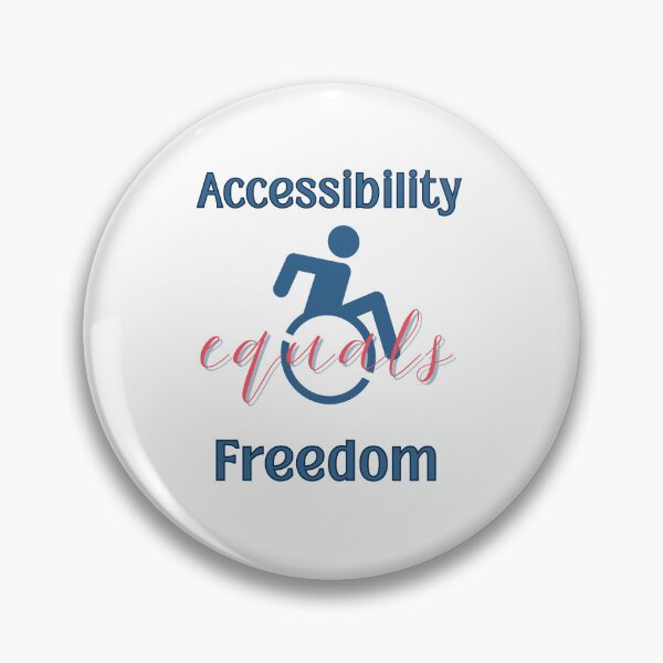 Item preview, Accessibility Equals Freedom designed and sold by Wheelie Cute Creations.