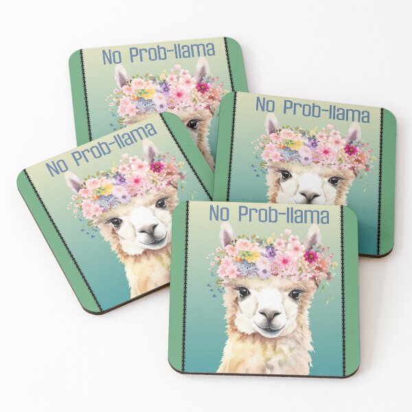Item preview, No Prob-Llama designed and sold by AlmaArt-A.