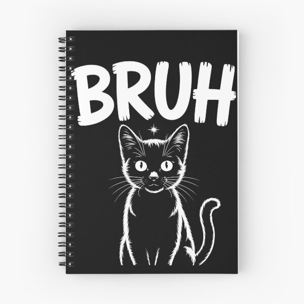 Item preview, Funny black bruh cat vibe  designed and sold by PrintopiaHaven.