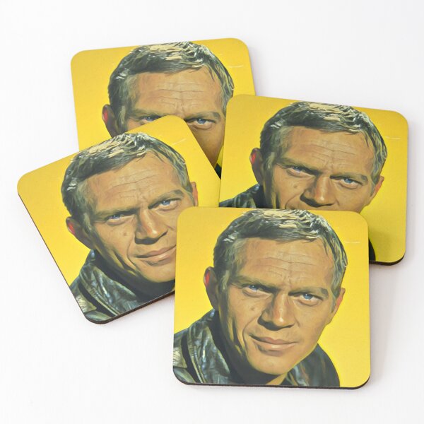 Item preview, Steve McQueen portrait designed and sold by Pinkgnomie.