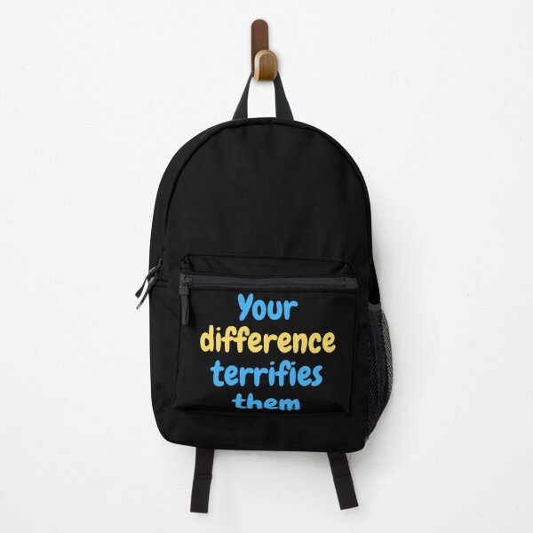 Item preview, Your Difference Terrifies Them - Bold Empowerment Quote designed and sold by Tiatooty.