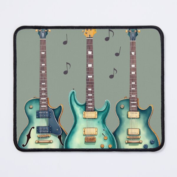 Item preview, Green Guitars for music lovers designed and sold by PeacefulD-signs.