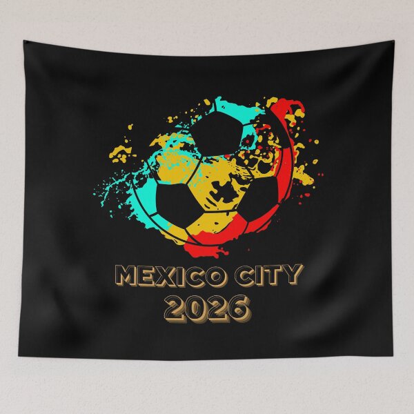 Item preview, Mexico city soccer 2026 t-shirt designed and sold by XDivineTees.