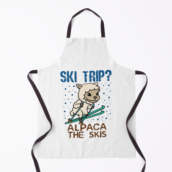 Item preview, Funny Skiing Alpaca Ski Trip designed and sold by jaygo.