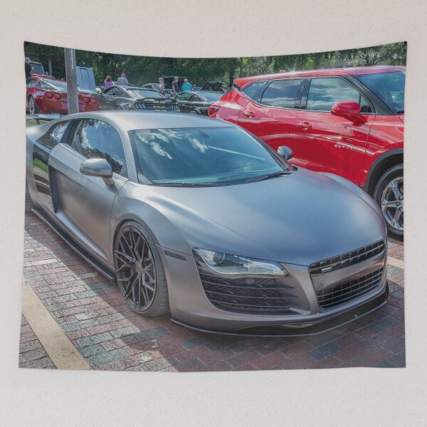 Item preview, Audi Quattro R8 X100 plateado 2008 designed and sold by RichFrancoCars.