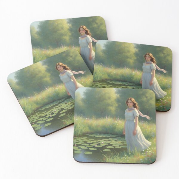 Item preview, Lily Pond Reverie designed and sold by AJSRPrints.
