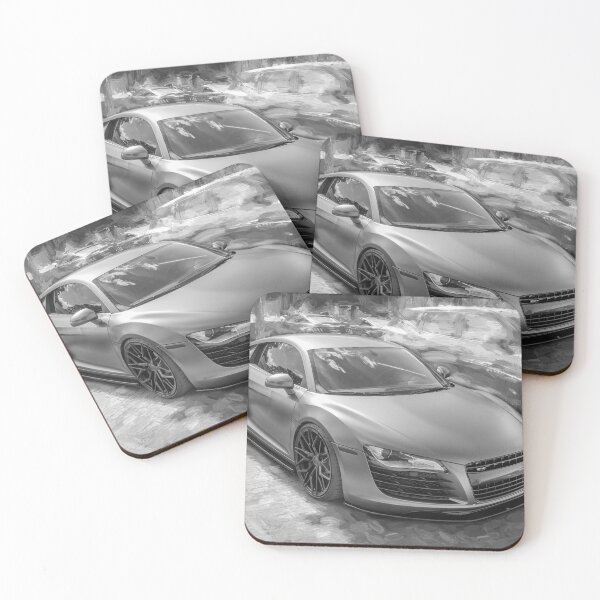 Artikelvorschau, 2008 Silberner Audi Quattro R8 X101 entworfen und verkauft von RichFrancoCars.