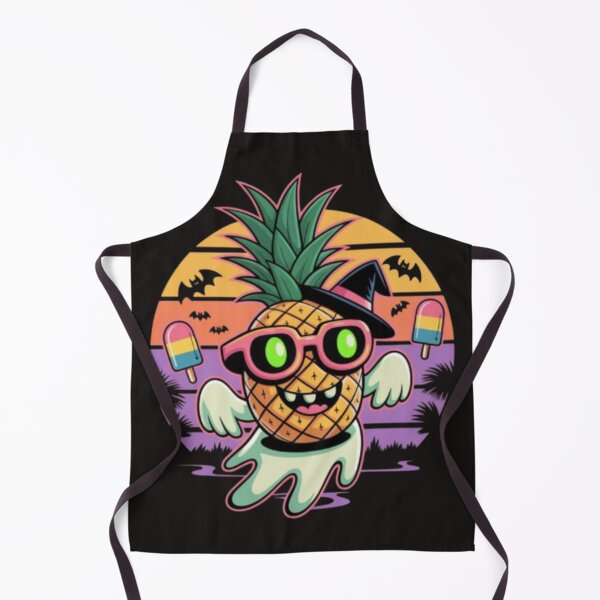 Item preview, Summerween Spirit – Pineapple Ghost Vibes designed and sold by DesignNadine.