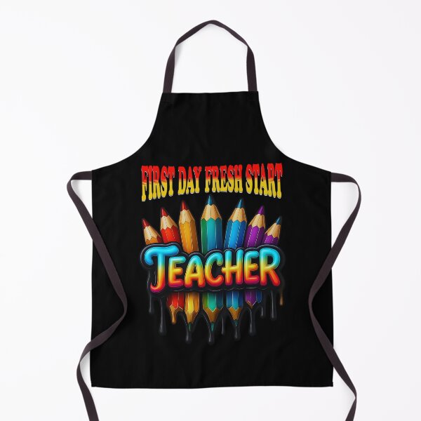 Item preview, First Day Fresh Start Teacher Back to School Tee designed and sold by Teeshart.