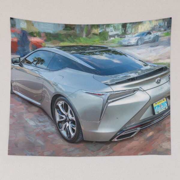Item preview,  2024 Silver Lexus LC500 Supercar X102 designed and sold by RichFrancoCars.