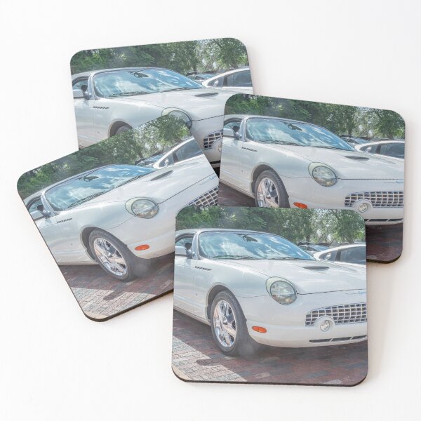 Artikelvorschau, 2005 Weißer Ford Thunderbird 50. Jubiläumsausgabe X100 entworfen und verkauft von RichFrancoCars.