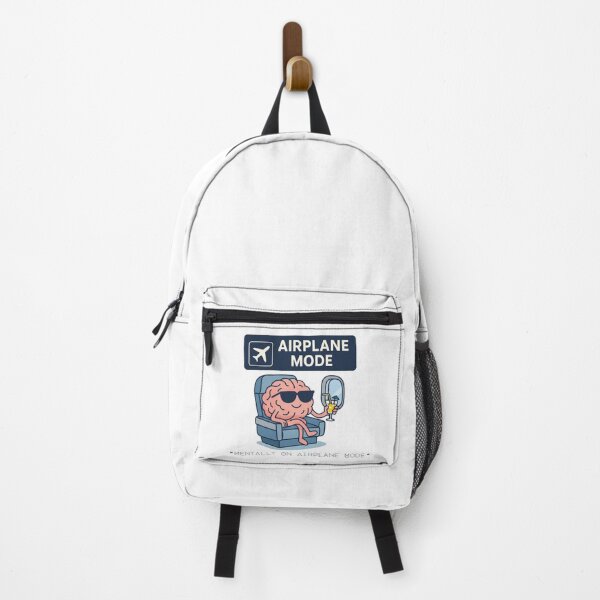 Item preview, Mentally on Airplane Mode – Funny Brain Vacation Design designed and sold by Flash Stop.