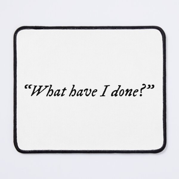 Item preview, What have I done Conrad Fisher designed and sold by vandaziba.