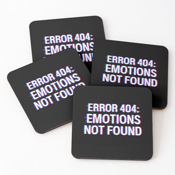 Item preview, Error 404 – Glitchcore Cyberpunk Quote Design designed and sold by Design_Your_Day.