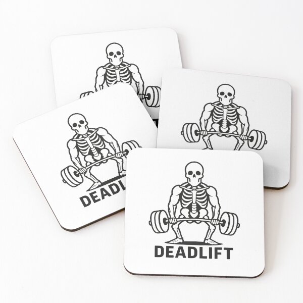 Item preview, Deadlift Skeleton – Funny Halloween Gym Workout Pun designed and sold by Enea Kelo.