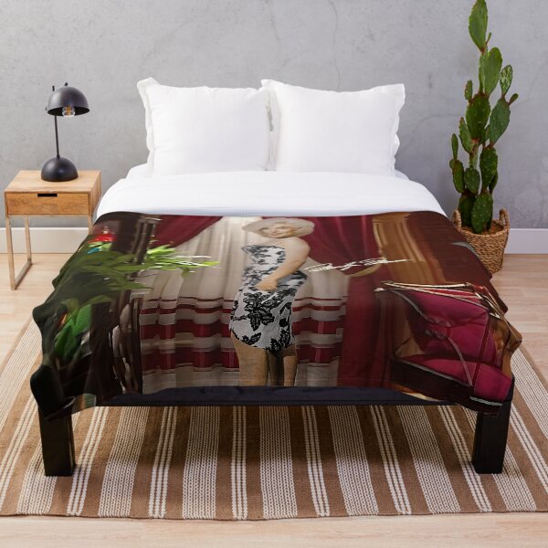 Item preview, Marilyn Monroe in a Stylish Living Room designed and sold by Monroe Store.